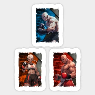 MMA Fighters Pack - Anime Stickers Sticker